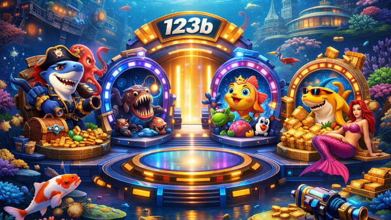 Top sảnh game bắn cá hấp dẫn tại 123b